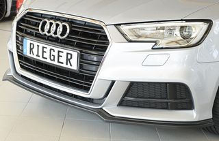 RIEGER ΕΜΠΡΟΣΘΙΟ ΣΠΟΙΛΕΡ AUDI A3 8V S-LINE/S3 FACELIFT
