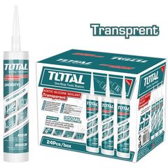 Σιλικόνη Διαφανή TOTAL 300ml (THT3512)