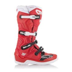 ΜΠΟΤΕΣ ALPINESTARS TECH 5 ΚΟΚΚΙΝΟ ΑΣΠΡΟ