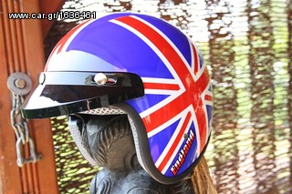 Εκποίηση: Κράνος από υπόλοιπο εισαγωγής - Helmet Dammtrax- Rally English Flag-thumb-14