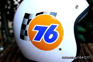 Εκποίηση: Κράνος από υπόλοιπο εισαγωγής - Rally 76 - Dammtrax Helmet-thumb-2