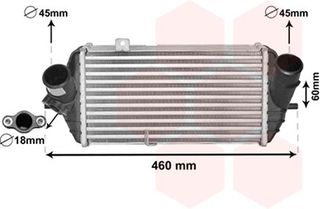 Ψυγείο Intercooler HYUNDAI i30 Hatchback / 3dr 2012 - 2014 1.4 CRDi  ( D4FC  ) (90 hp ) Πετρέλαιο #368106200