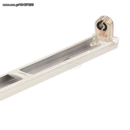 Eurolamp Φωτιστικό Μεταλλικο Κενο Slim Για LED Tube 1Χ0.60Cm - 147-56550