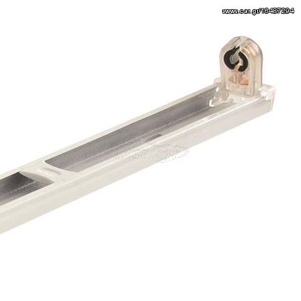 Eurolamp Φωτιστικό Μεταλλικο Κενο Slim Για LED Tube 1Χ1.20M - 147-56551