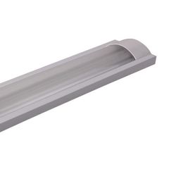 Eurolamp Φωτιστικό Μεταλλικο Κενο Οβαλ Για LED Tube 2Χ120Cm - 147-56021