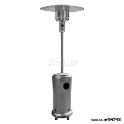 Eurolamp Θερμαστρα Υγραεριου Μανιταρι Ασημι 13Kw - 147-29601