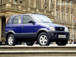 Daihatsu Terios J1, Καστάνια χειροφρένου