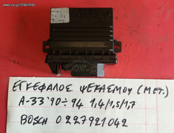 ΕΓΚΕΦΑΛΟΣ ΨΕΚΑΣΜΟΥ ALFA ROMEO 33 1.4/1.5/1.7 