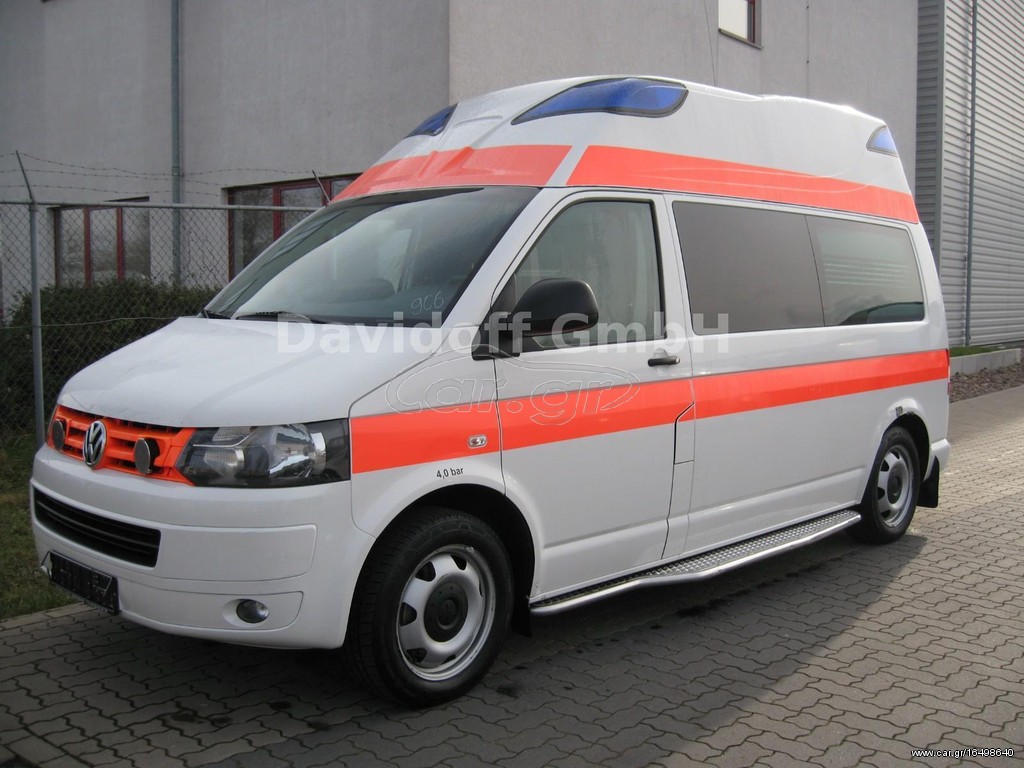 Ασθενοφόρο Volkswagen 2013 T5 !'KLIMA LONG