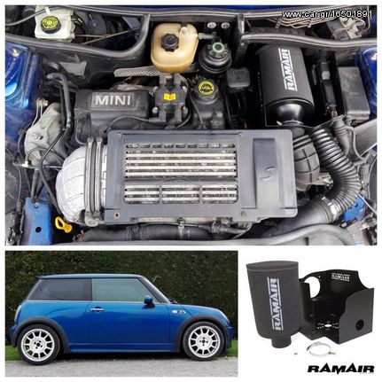 Mini Cooper S 1.6 R53 (2001-2006) ΟΛΟΚΛΗΡΩΜΕΝΟ ΚΙΤ ΦΙΛΤΡΟΥ ΑΕΡΑ RAMAIR PERFORMANCE | STREETBOYS - CAR TUNIN SHOP