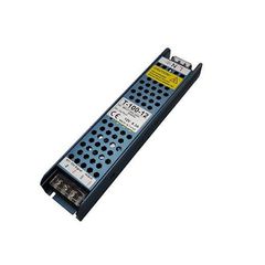 Τροφοδοτικό μεταλλικό SLIM από 230V σε 12V DC dimming (1-10V) 100W IP20 με διάσταση 230x50x30mm
