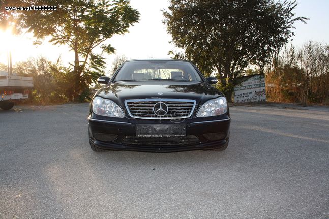 Mercedes-Benz S 350 '03 S350 FULL EXTRA ΟΡΟΦΗ