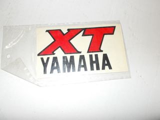 motoσυλλογη  YAMAHA  XT  αυτοκολλητα  