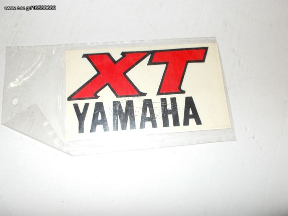 motoσυλλογη  YAMAHA  XT  αυτοκολλητα  