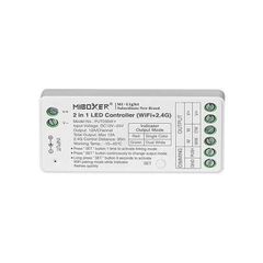 Ασύρματο RF Wifi Controller Dimmer 12A DC 12V/122W 24V/288W για μονόχρωμες ταινίες led