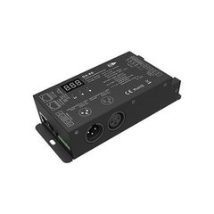 Χειριστήριο Dmx512/rdm decoder για ταινίες led rgbw 8a 4ch 12-36vdc max32a d4-xe
