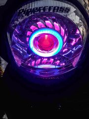 ANGEL EYE LED ΜΩΒ/ΜΠΛΕ-thumb-2