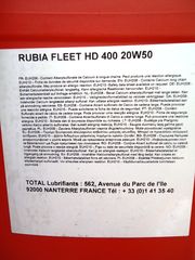 TOTAL Rubia Fleet HD 400 20W-50 (208LT)-thumb-5