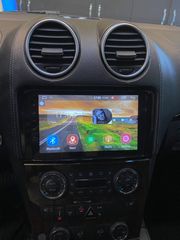 Mercedes ml w164-gl x164 οθόνη HD 9’ ιντσών gps navigation χαρτες-internet-DVD-τηλεφωνο bluetooth-με Mirrorlink