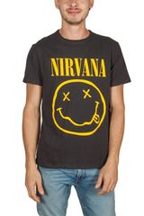 Amplified Nirvana Smiley face t-shirt Ανδρικό - zav210nif