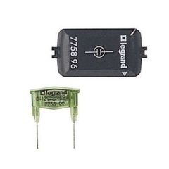 Βάση και λυχνία Legrand Galea Life 15mA 12V πράσινη