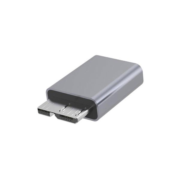 Αντάπτορας POWERTECH PTH-067 USB 3.0 Micro B σε USB-C θηλυκό
