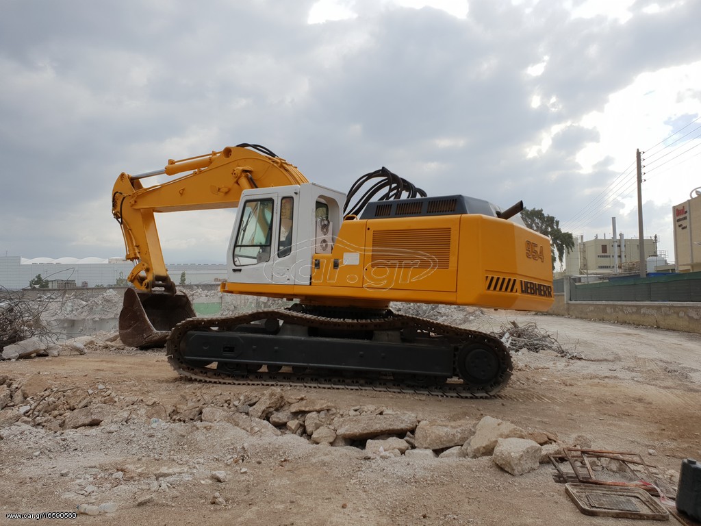 Εκσκαφέας Με Ερπύστριες Liebherr 1996 954