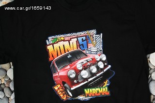 Ανδρικό κοντομάνικο μπλούζα τ σέρτ Original Full Scale Mini Cooper Club T-Shirt Size M L XL MC027-thumb-1