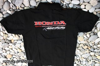 Πόλο Ανδρικό κοντομάνικο γιακά μπλούζα Honda Racing Modulo Polo T-Shirt Κεντητά λογότυπα μέγεθος M,  XL-thumb-9
