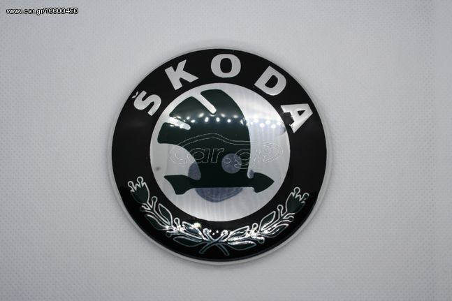 Σήμα skoda  90 mm και πισω 80 mm (15 euro το τεμαχιο)