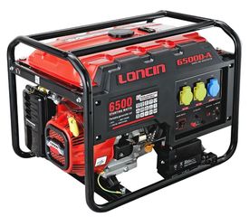 Loncin LC6500-A Βενζινοκίνητη Ηλεκτρογεννήτρια AVR 6.8kVA (Μονοφασική)