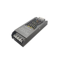 Τροφοδοτικό - led driver αλουμινίου SLIM 100W 230VAC στα 12VDC για ταινίες & λάμπες LED μη στεγανό IP20