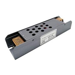 Τροφοδοτικό - LED DRIVER αλουμινίου SLIM 36W 230VAC στα 24VDC για ταινίες & λάμπες LED μη στεγανό IP20