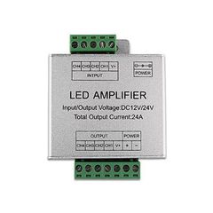 Ενισχυτής σήματος για rgbw ταινία LDE DC 6ax4 288W/12V 576W/24V