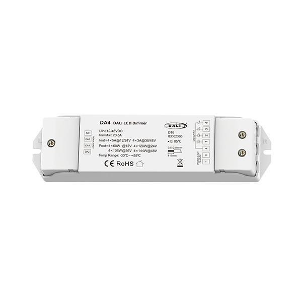 Dali led dimmer 5A*4CH 12-48VDC DA4-L