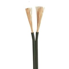 Καλώδιο ρεύματος πλακέ NYFAZ H03VH-H με διατομή 2x0,75mm² σε μαύρο χρώμα