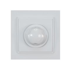 Ροοστάτης-dimmer led 500W σε λευκό χρώμα χωνευτός