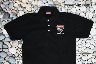 Πόλο Ανδρικό κοντομάνικο με γιακά μπλούζα Ducati Alice Polo T-Shirt Κεντητά λογότυπα μεγέθη L XL-thumb-10