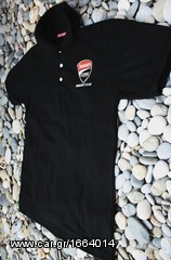 Πόλο Ανδρικό κοντομάνικο με γιακά μπλούζα Ducati Alice Polo T-Shirt Κεντητά λογότυπα μεγέθη L XL-thumb-12