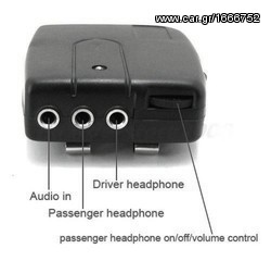 Ενδοσυνεννοηση Μοτο 2-Way Headset Helmet Intercom HT063-thumb-8