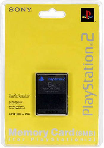 Κάρτα μνήμης SONY PS2 8MB memory