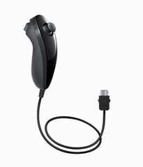 Χειριστήριο Nintendo Wii / U nunchuck controlleri black μαύρο