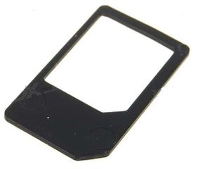 Micro Sim Card to Standard Sim Card Adapter (Black)