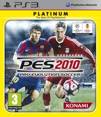 PS3 GAME - Pro Evolution Soccer 2010 PES 2010 PLATINUM (MTX)