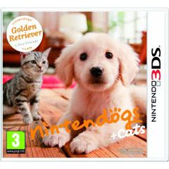 3DS GAME - Nintendogs & Cats: Golden Retriever & New Friends