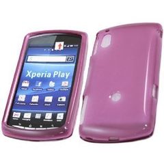 Sony Ericsson Xperia Play - Προστατευτική Θήκη απο μαλακό πλαστικό σε απαλό μωβ χρώμα