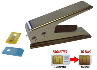 Micro SIM microsim Cutter