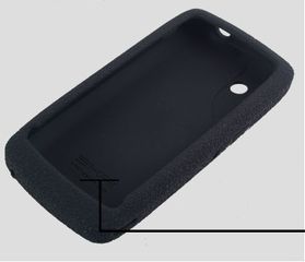 ZTE Blade V880 / U880 - Μαύρη θήκη σιλικόνης (ΟΕΜ)
