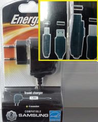 Energizer Travel Charger for Samsung mobile phones