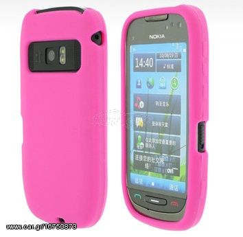Nokia C7 Silicone Case Pink (OEM)